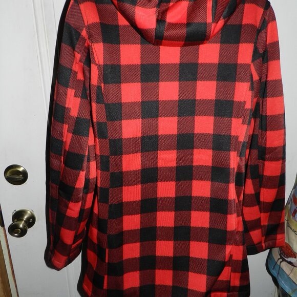 Big Chill Women’s Jacket Fleece Coat Sherpa Lined Hood Toggle Accent 🆕/NWT! - Picture 13 of 15